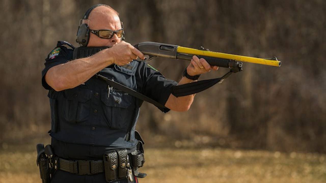 Alberta police convert shotguns into beanbag guns