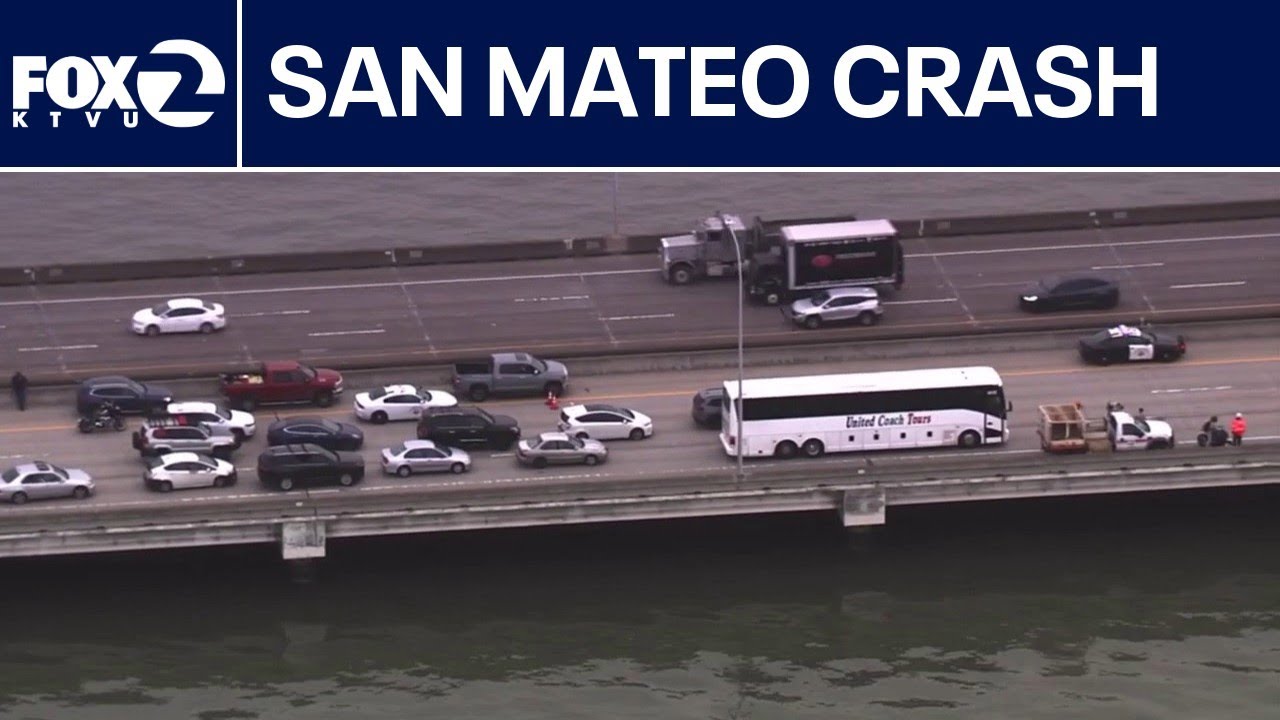 Live: San Mateo fatal crash, lanes blocked | KTVU