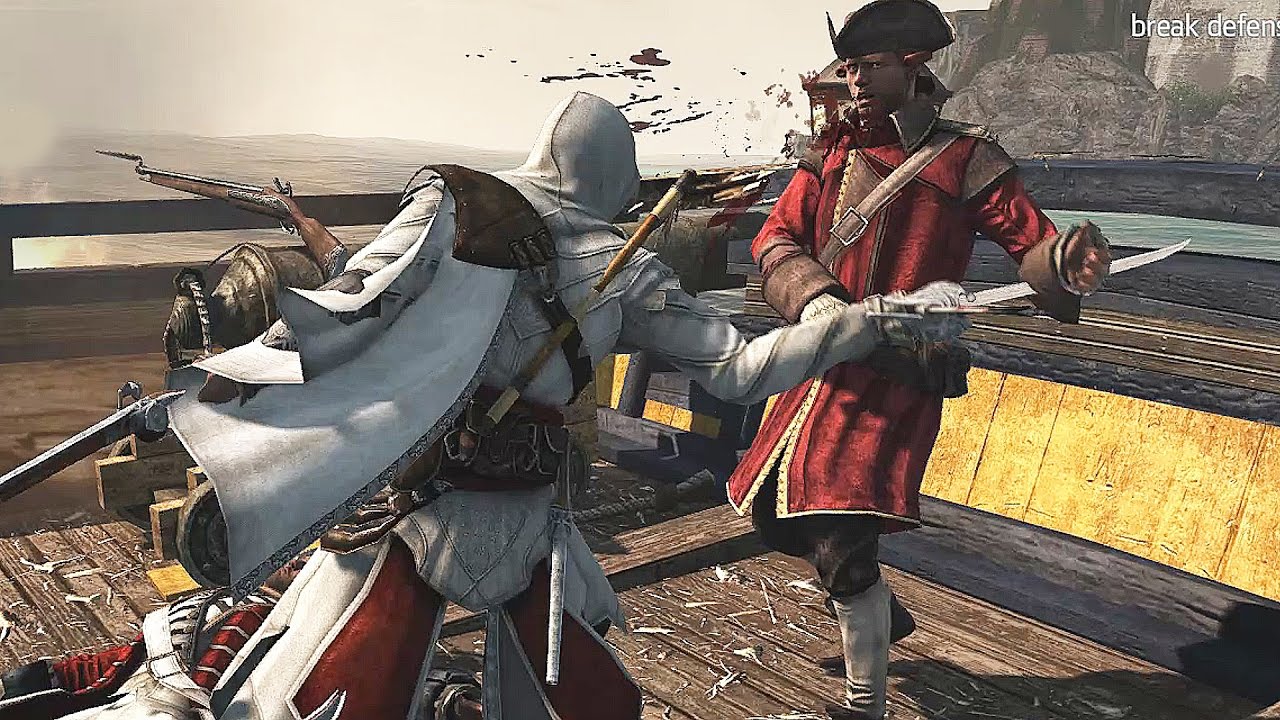 Assassin's Creed 4 Black Flag Pistol Rampage & Ezio's Naval Battles