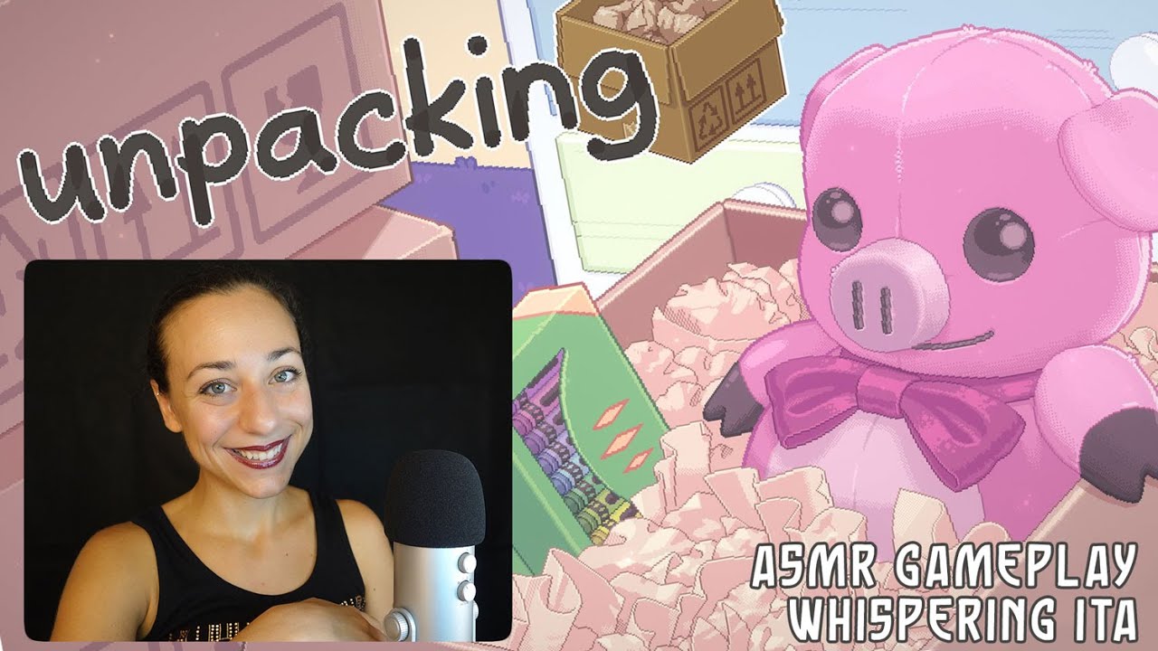 Giochiamo??? ASMR Gameplay UNPACKING 📦 Livello 4 (Whispering ITA)
