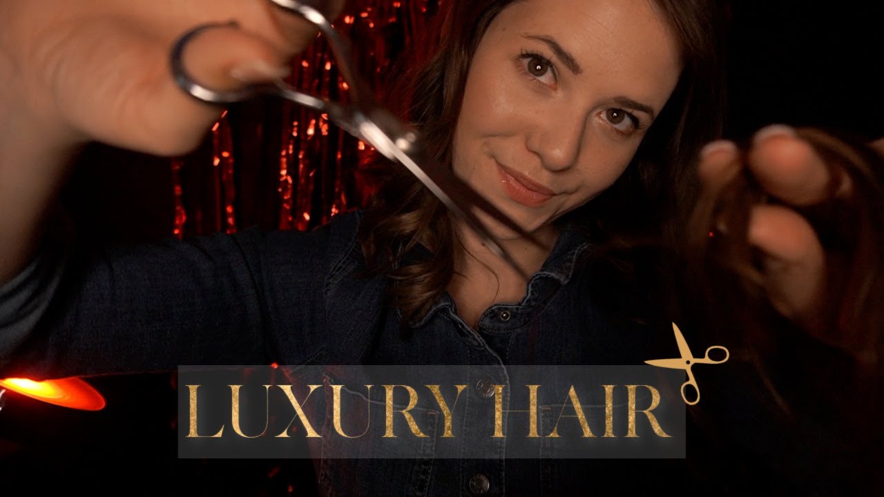 ASMR LUXURY HAIR SALON ✂️ Dein Entspannter Haarschnitt | Whisper Roleplay in German/Deutsch