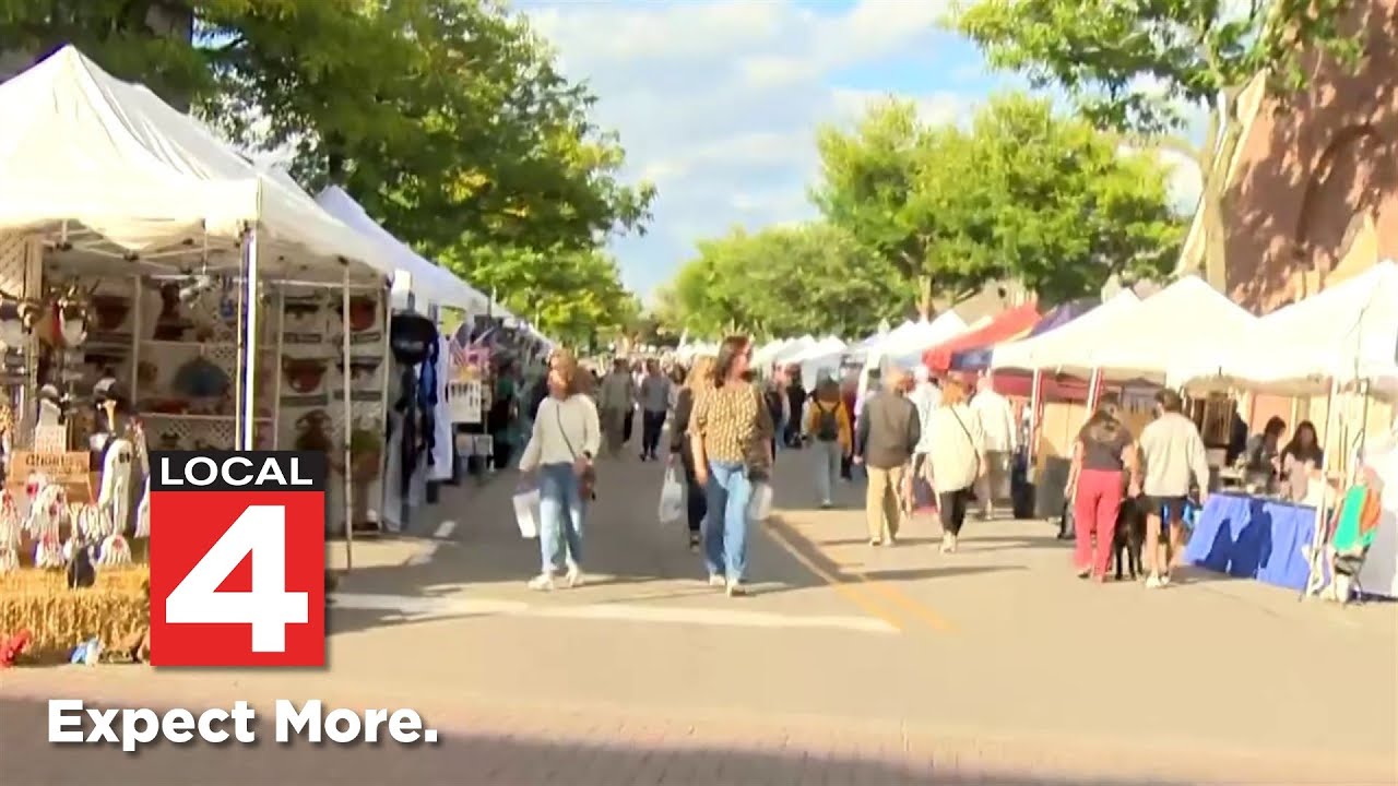 Festiwal Jesienny w Plymouth przyciąga tłumy na ulice centrum miasta