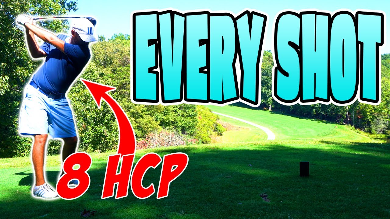 EVERY SHOT of a 8 Handicap Golfer | Connestee Falls Golf Vlog