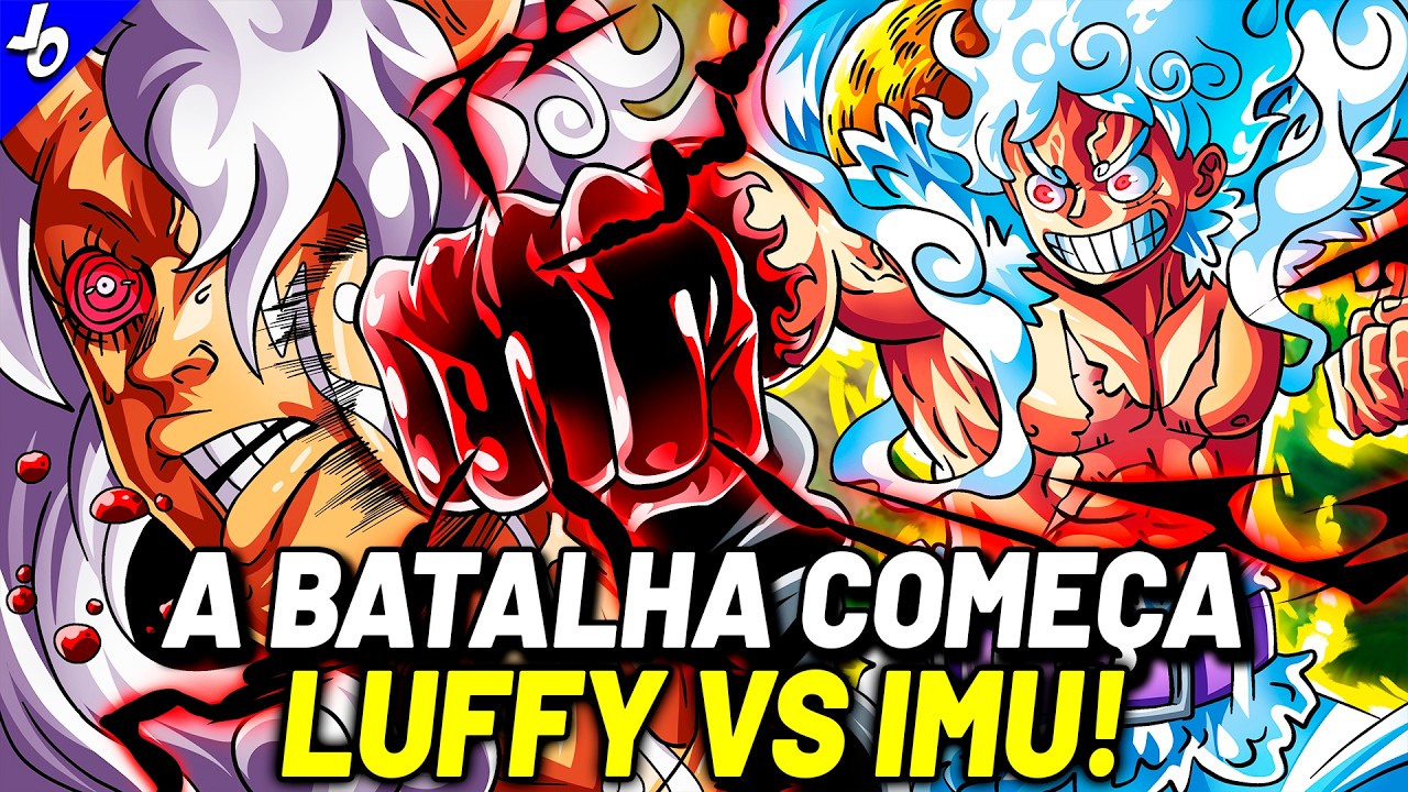&iexcl;LA BATALLA ENTRE LUFFY E IMU POR FIN COMIENZA! LUFFY LE DA UN GOLPE A IMU | ONE PIECE 1186