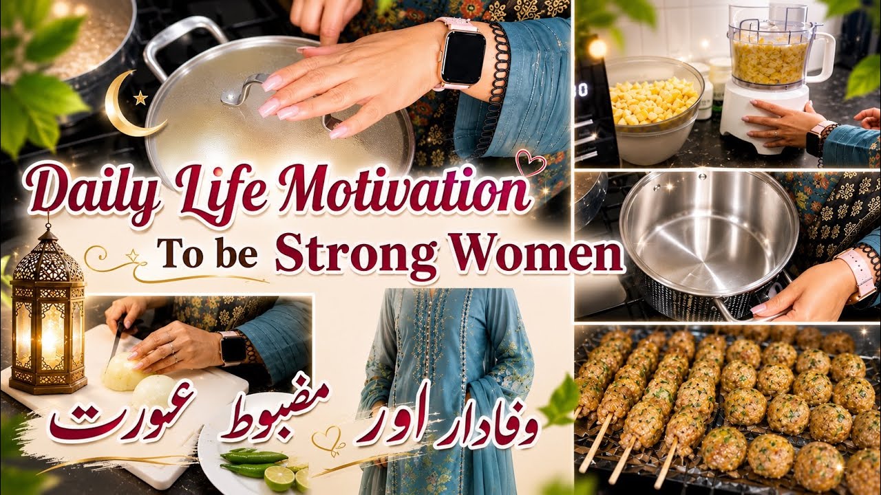 Daily Life Motivation for Women | Self development | Ramadan preparations 🌙 || Pakistani mom uk
