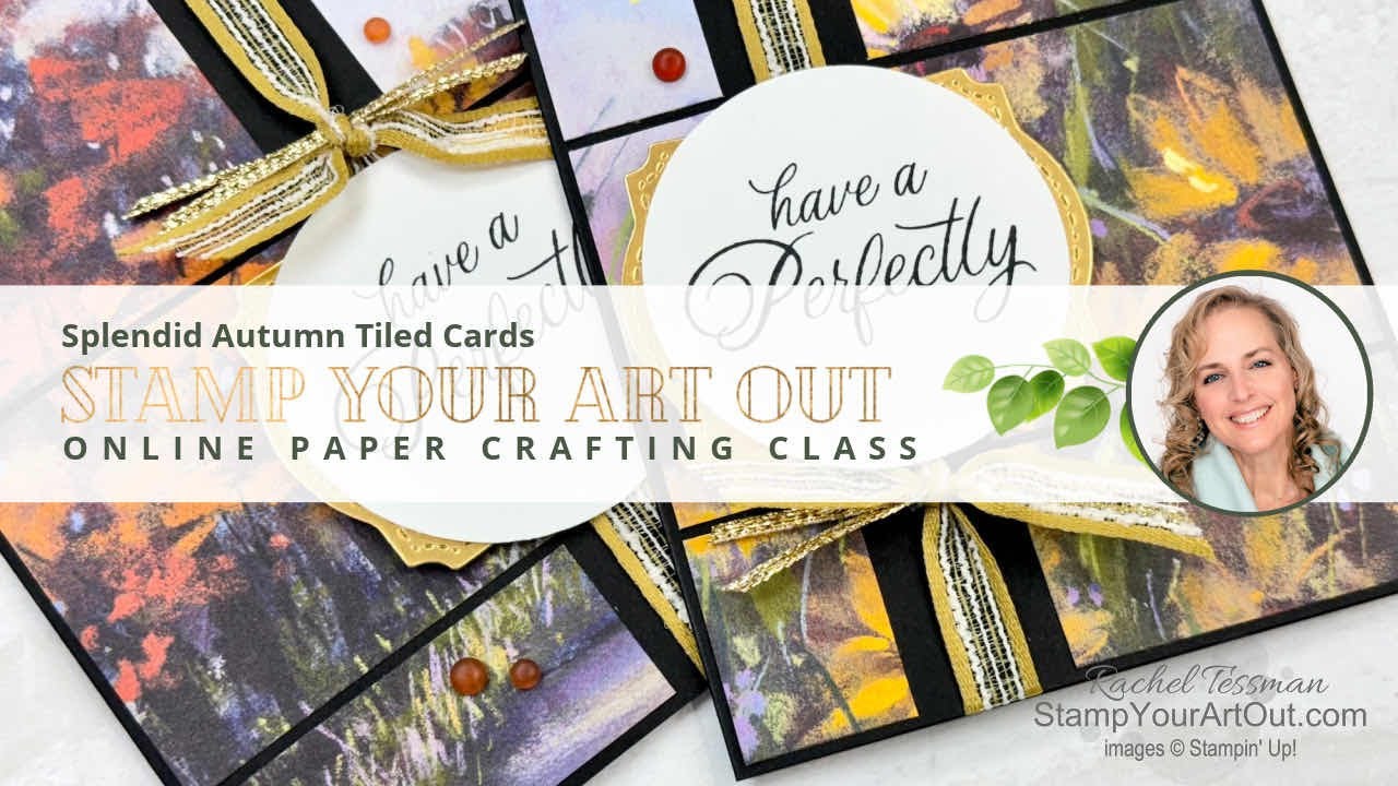 Splendid Autumn Tiled Cards
