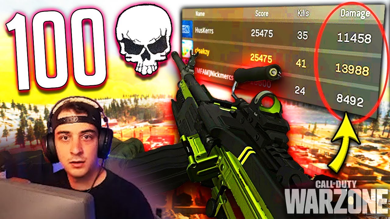 100 KILL GAME - 41 Kills SOLO w/ HusKerrs & NickMercs
