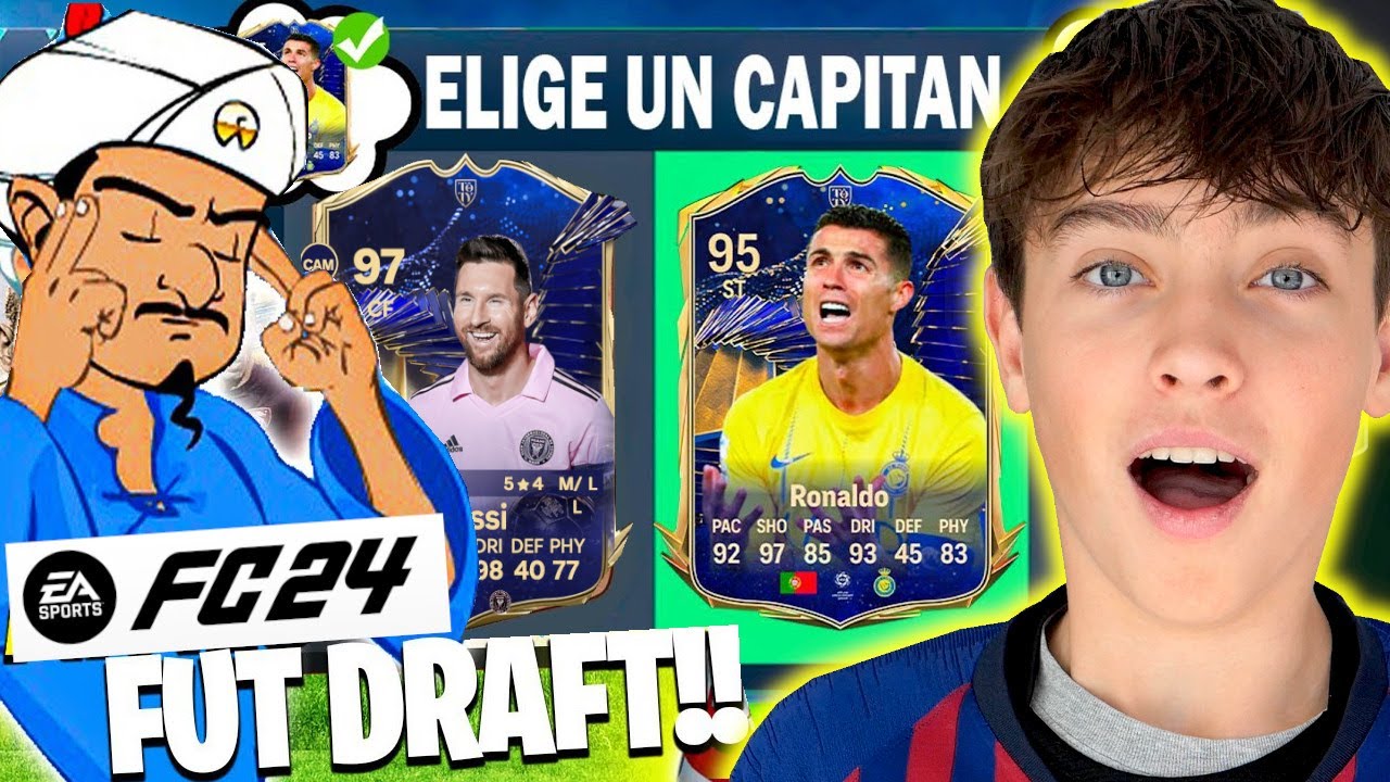 ¡AKINATOR ELIGE MI EQUIPO EN FC24!
