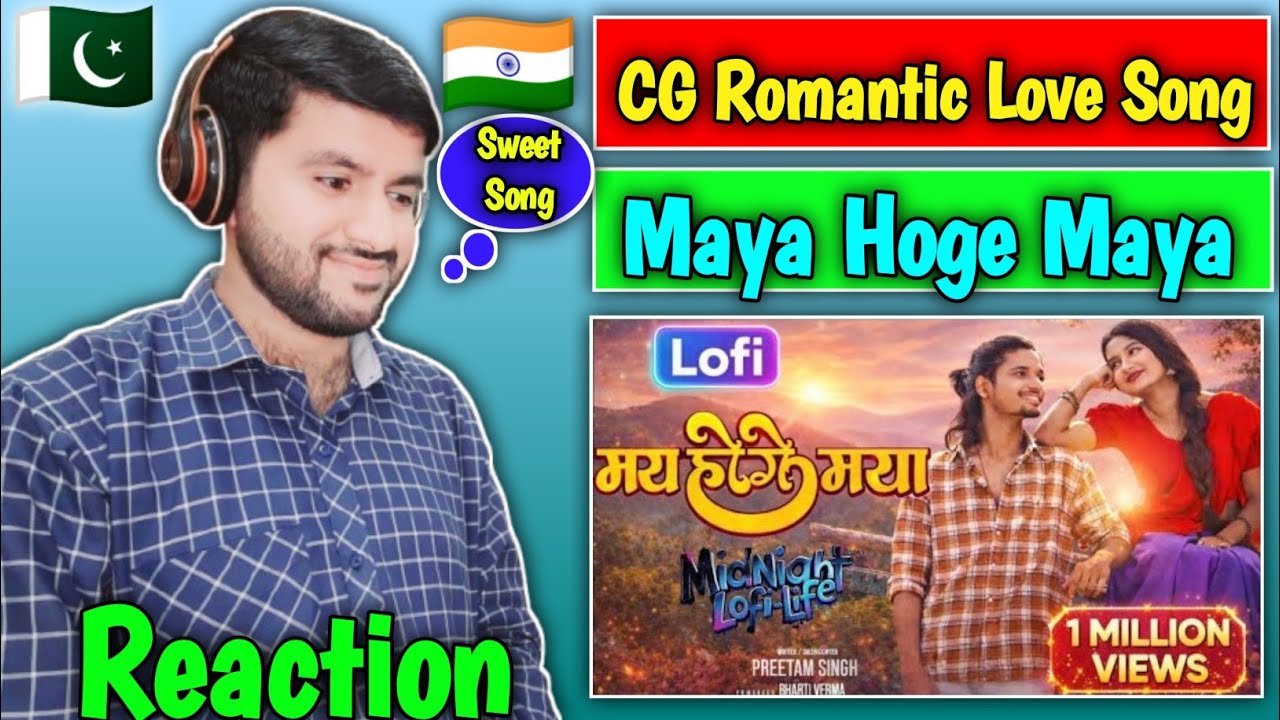 Pakistani Reaction On Maya Hoge Maya | Aditya & Alisha | CG Romantic Song | Farooq Reaction