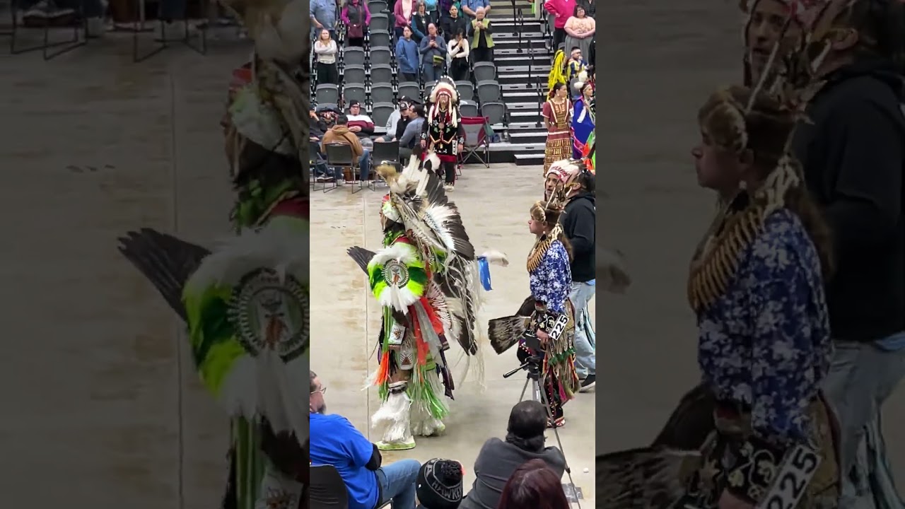 2024 03 30 Ho Chunk Pow Wow – Regalia and Drumming Processional 💙 | Community Events