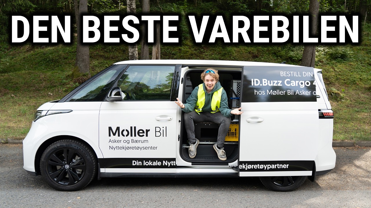 ID.Buzz Cargo er norges mest solgte varebil