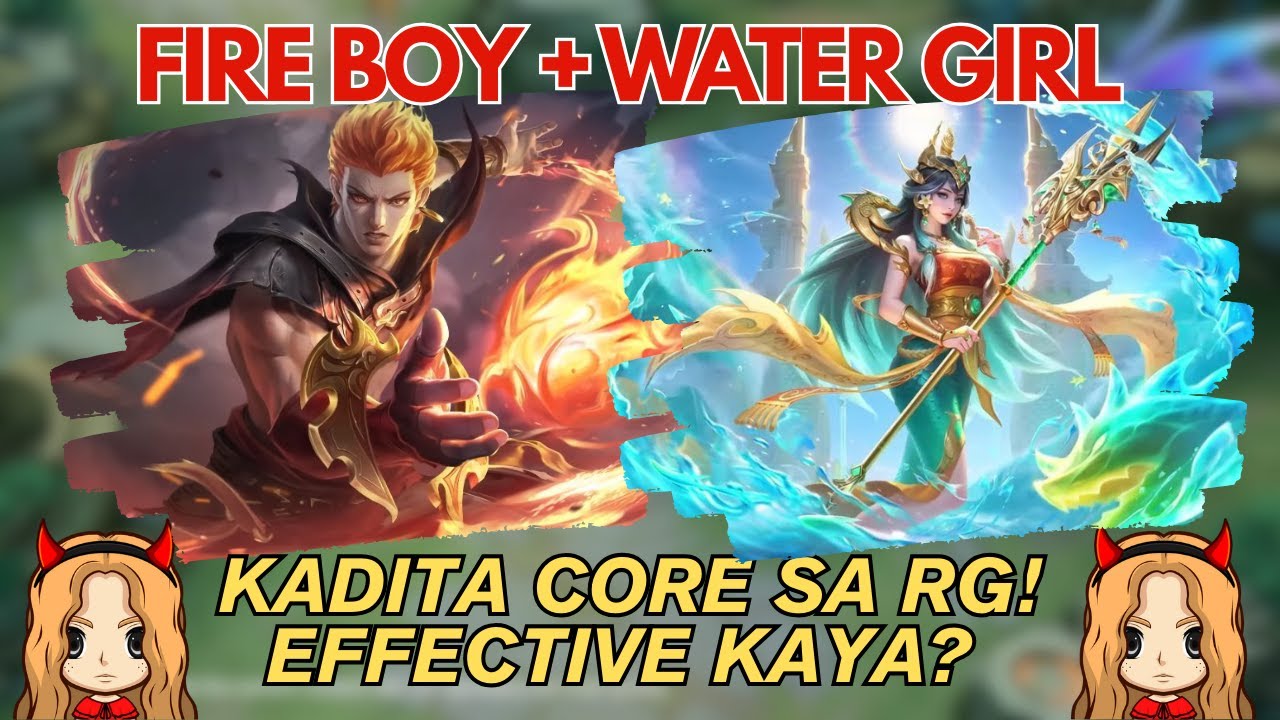 FIRE BOY x WATER GIRL?! Kadita Core + Valir Tandem, Angela Maasim hanggang Panalo | Kadita Gameplay