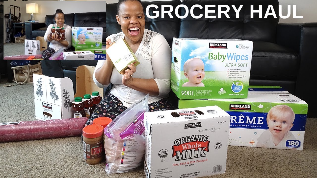 MY First Grocery Haul from Costco