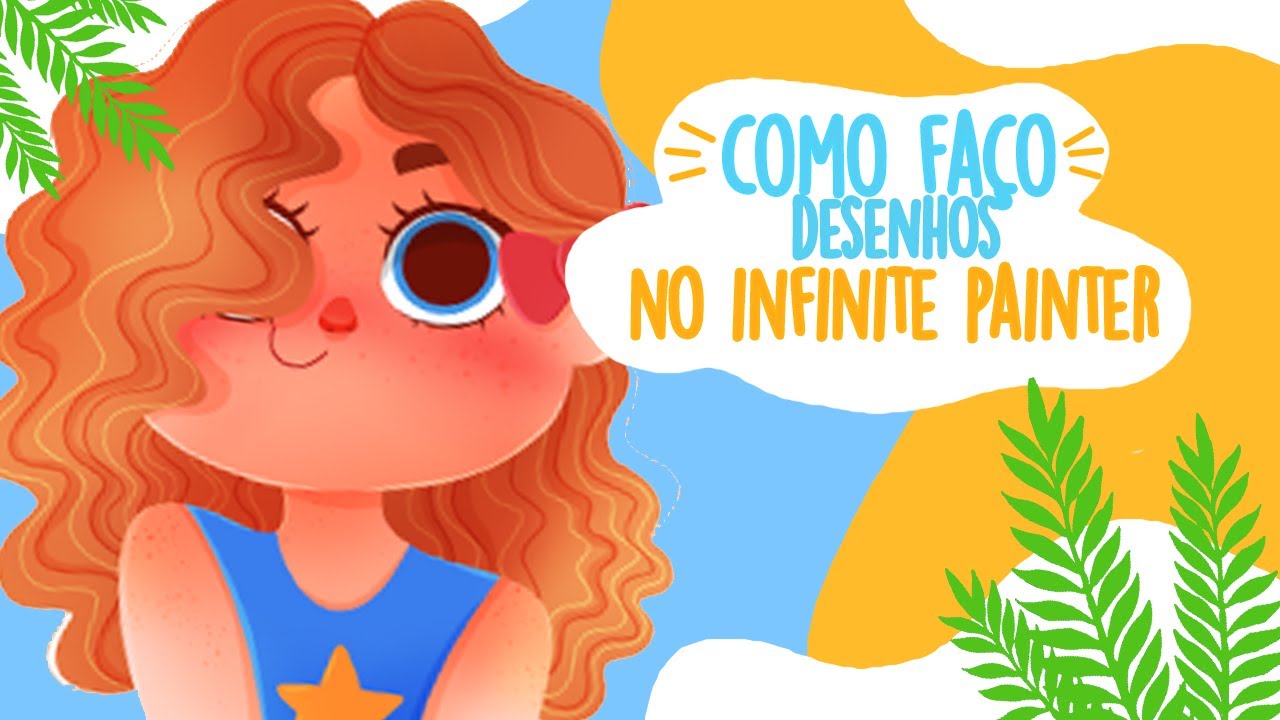 COMO EU DESENHO NO INFINITE PAINTER?! | HeiToons