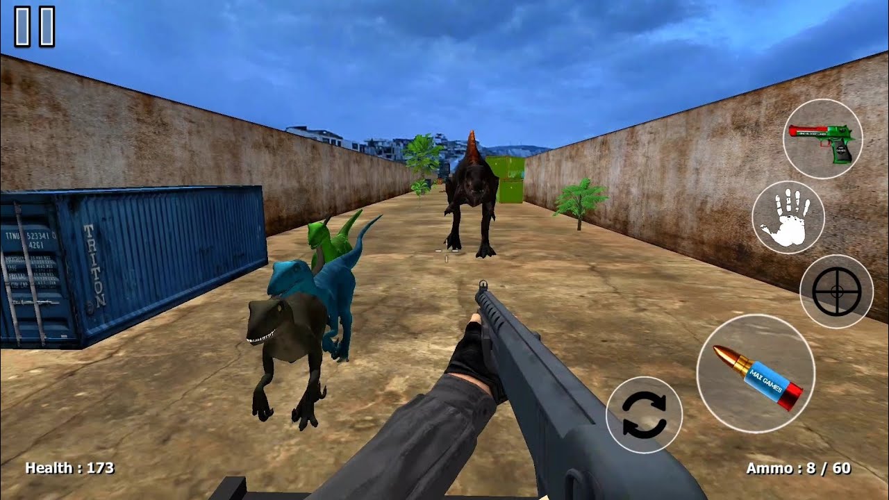 Dinosaur Tunnels 1 Full Gameplay