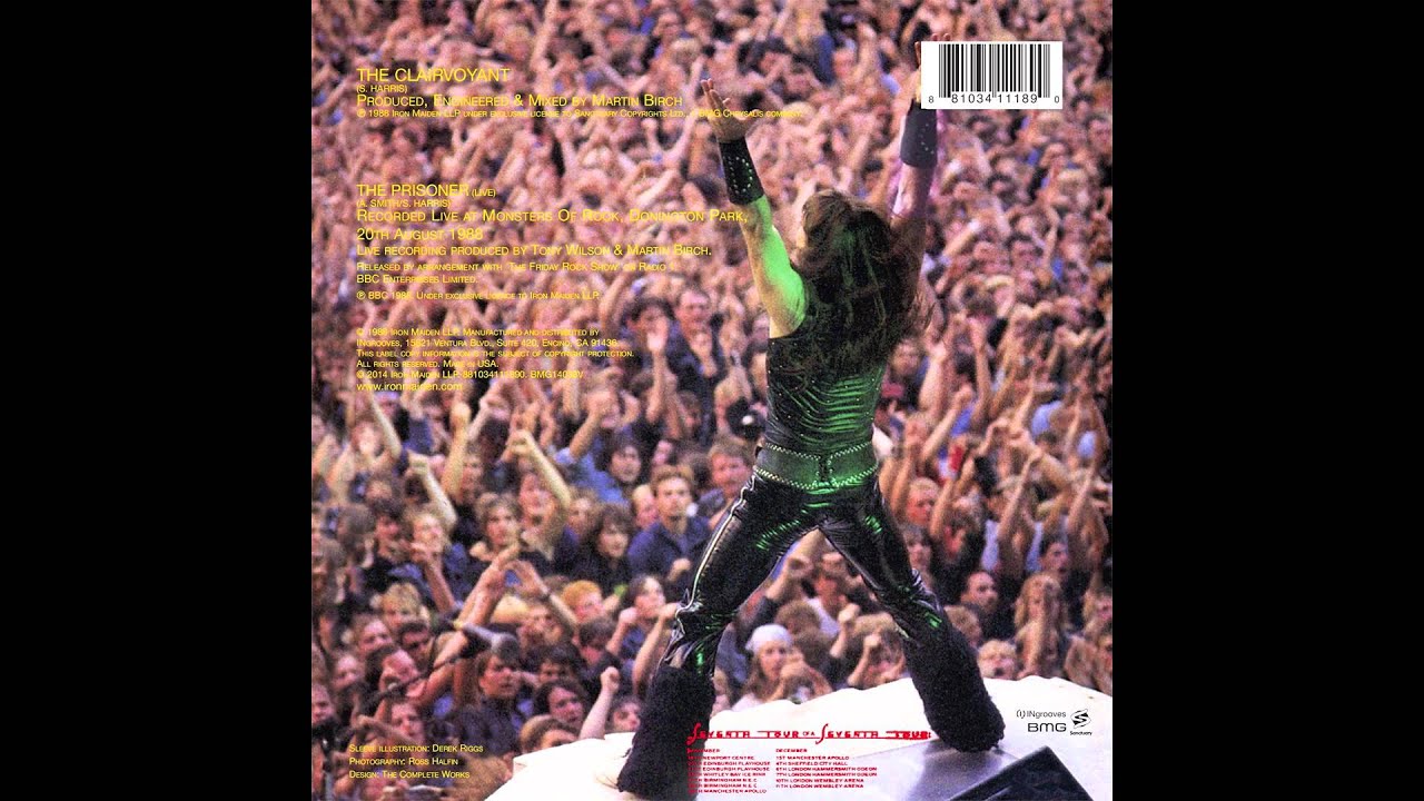 Iron Maiden - The Clairvoyant Side / The Prisoner [Live] (Official Audio)