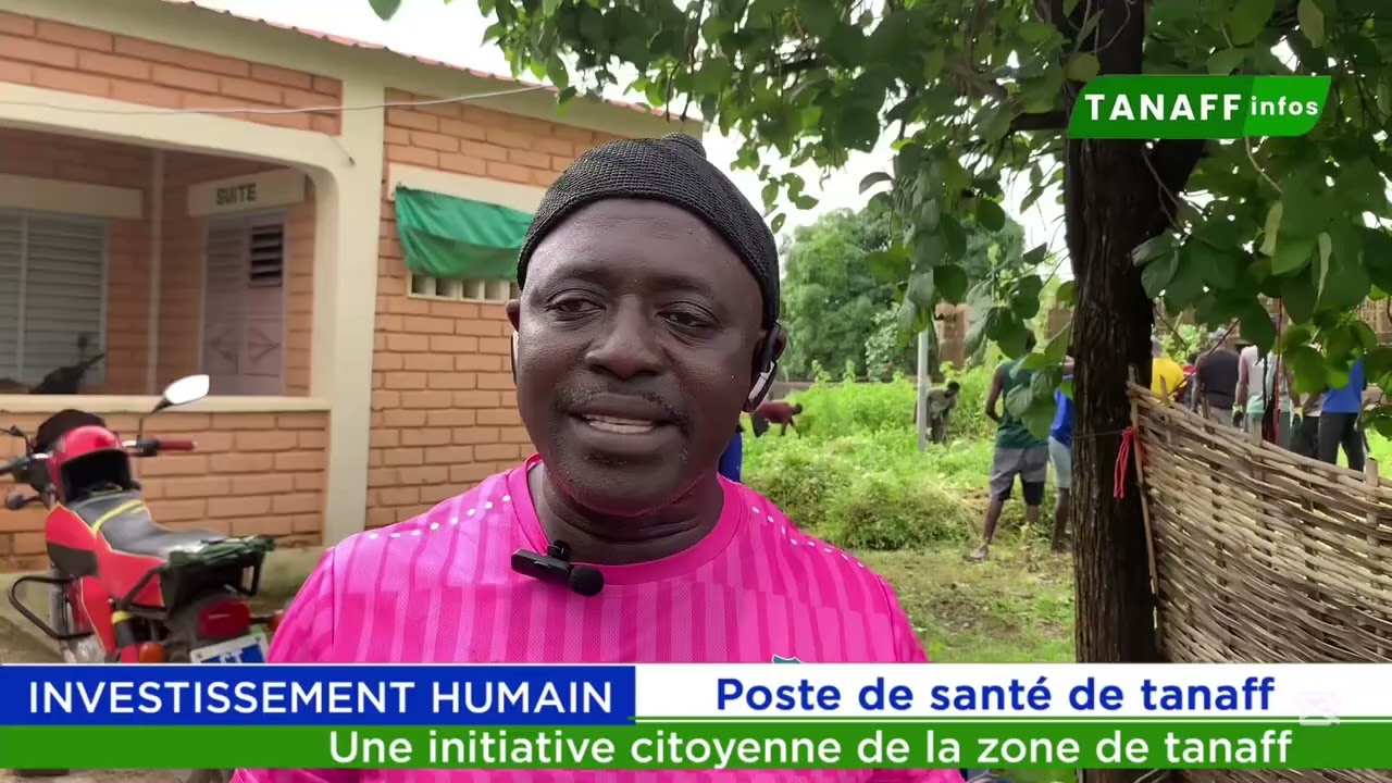 Journée de nettoyage au poste de santé de Tanaff @tanaffinfostv2152 