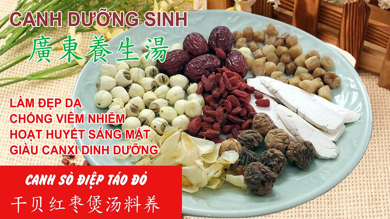 Canh Dưỡng Sinh - Làm Đẹp Da Sáng Mắt