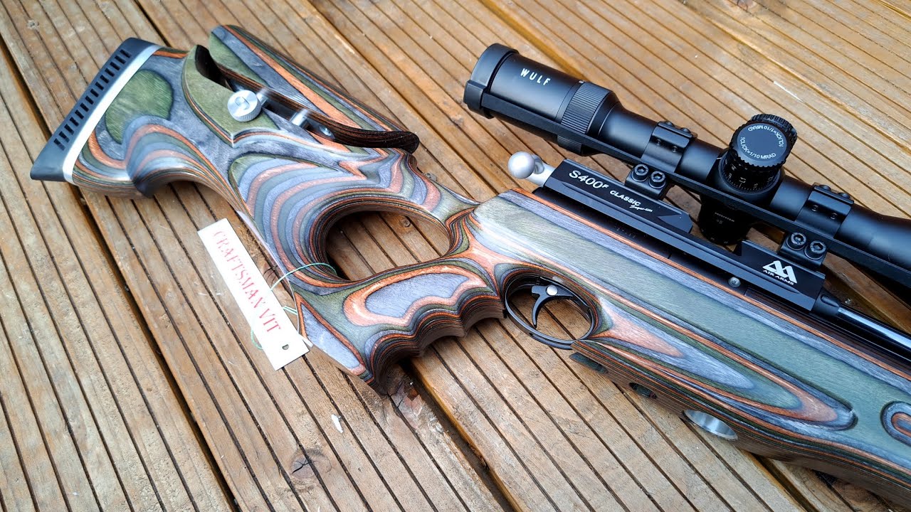 Craftsman Vit laminated stock for Air Arms S400