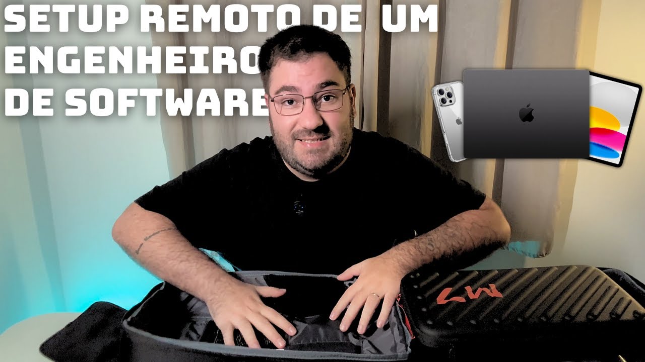 O QUE EU LEVO NA MINHA MOCHILA DE TRABALHAR REMOTO