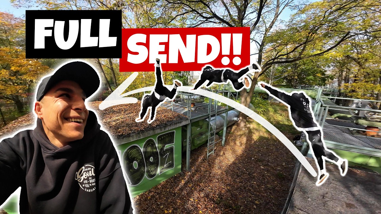 Wer SPRINGT WIRKLICH!? | HEFTIGE SPRÜNGE & DROPS an BERLINS KRASSESTEN SPOT!!