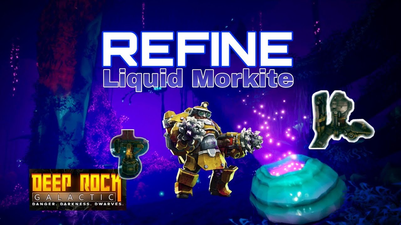 The best way to refine liquid morkite in DRG