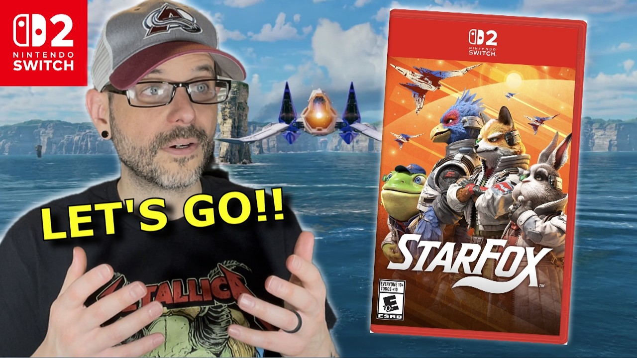 Star Fox для Switch 2 РЕАЛЕН, и я В ВОСТОРГЕ!!!
