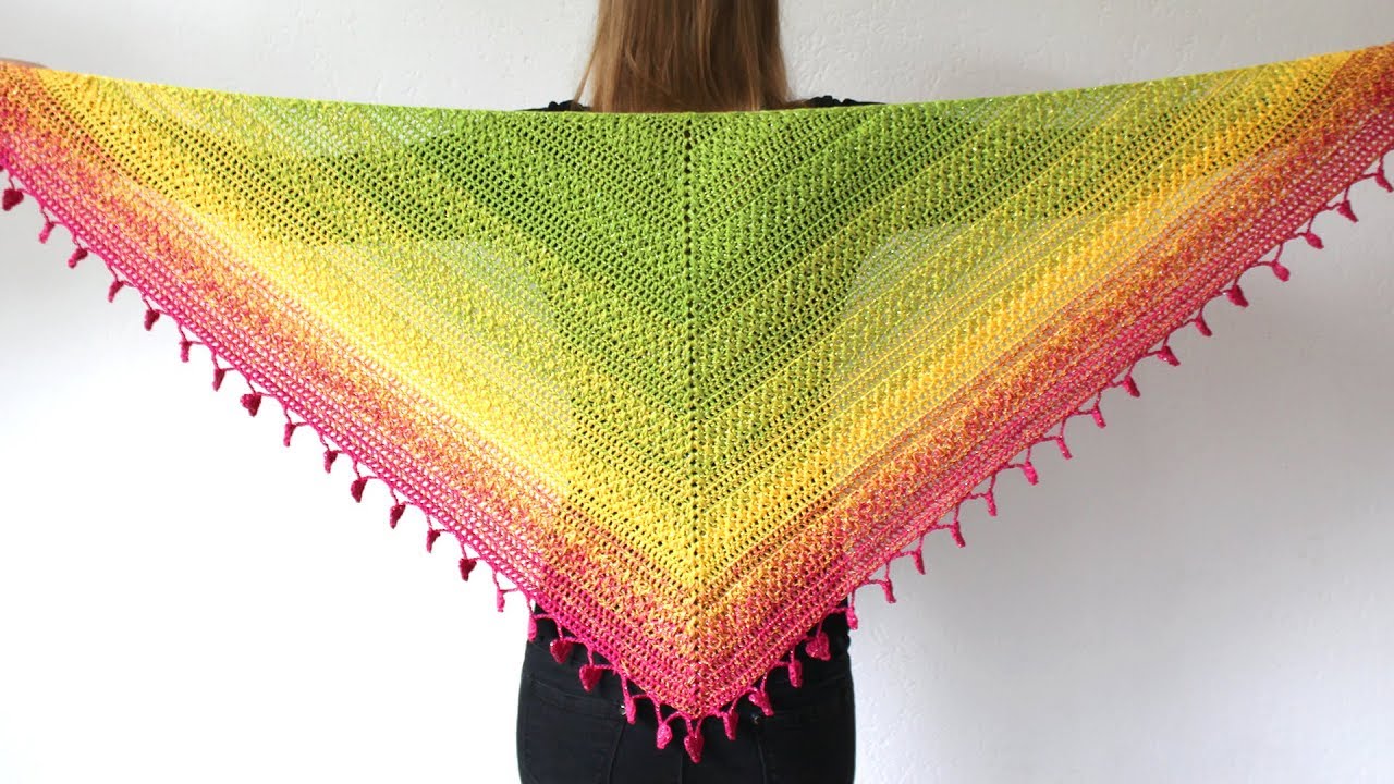 LOVELY LUISA SHAWL - FREE CROCHET PATTERN