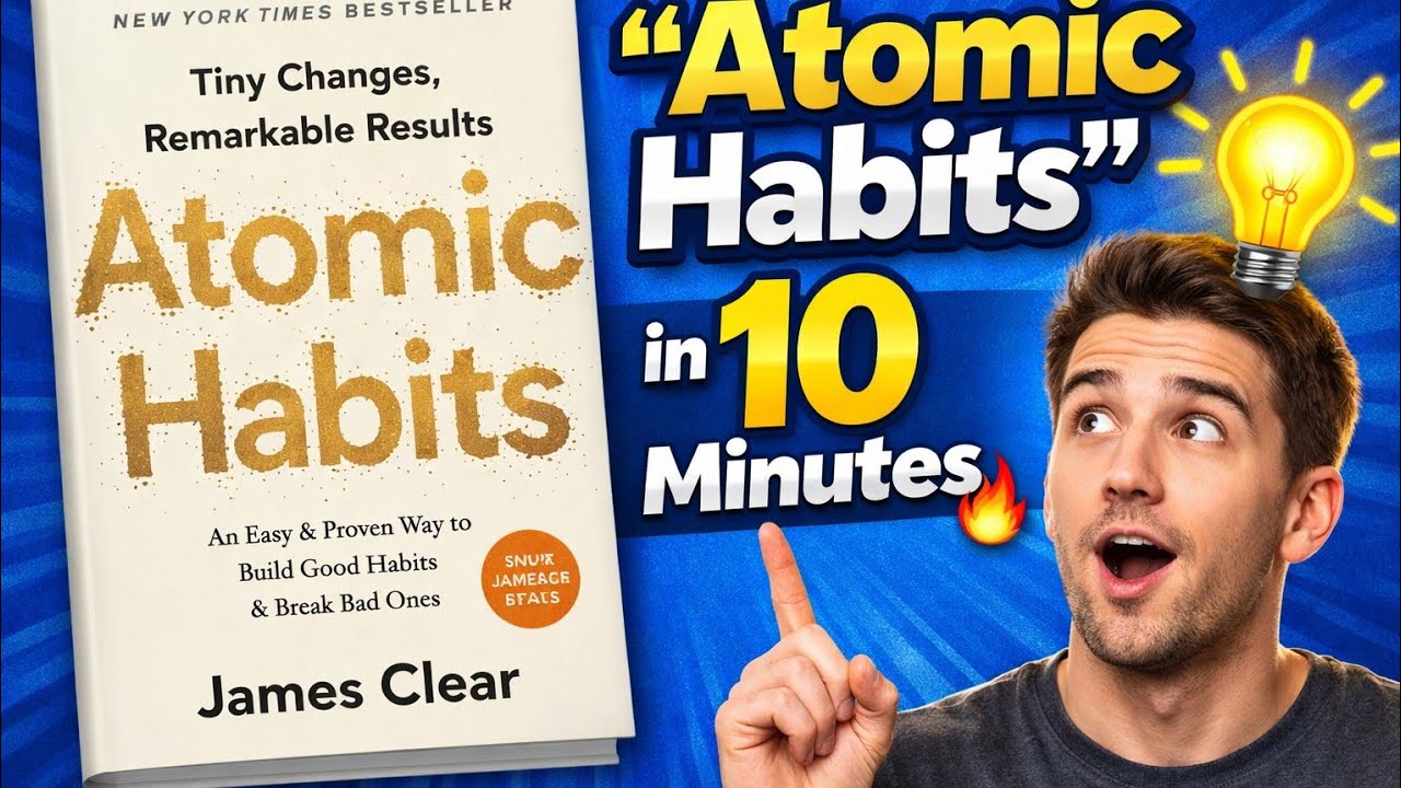 Atomic Habits by James Clear | 10-Minute Summary & Key Lessons