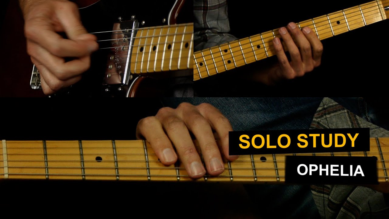 Ophelia (Lead Parts and Solo) The Band - Guitar Lesson