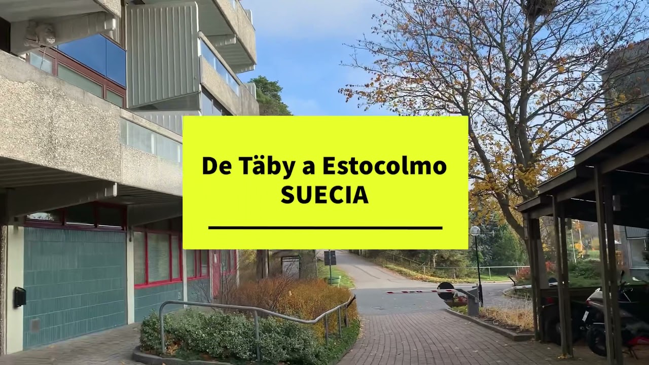 De T&auml;by a Estocolmo 🇸🇪 - Suecia