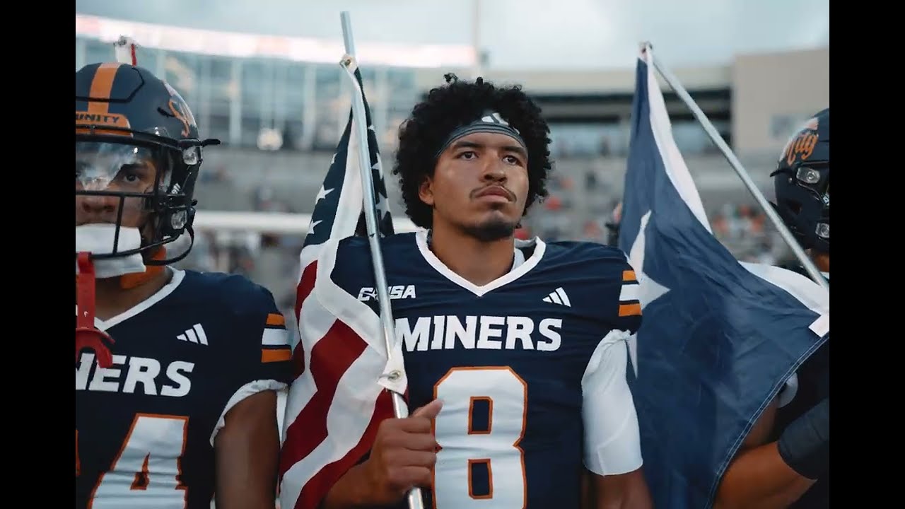 UTEP Football vs UT Martin Cinematic Recap