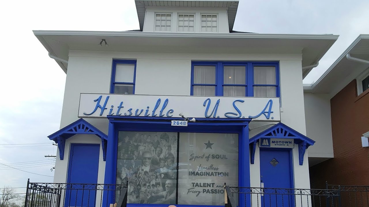 Motown Records - Hitsville USA #Detroit #museum