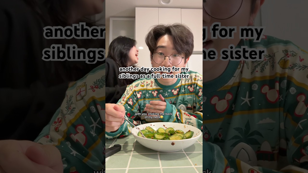 Cooking For My Siblings as a Full-Time Sister