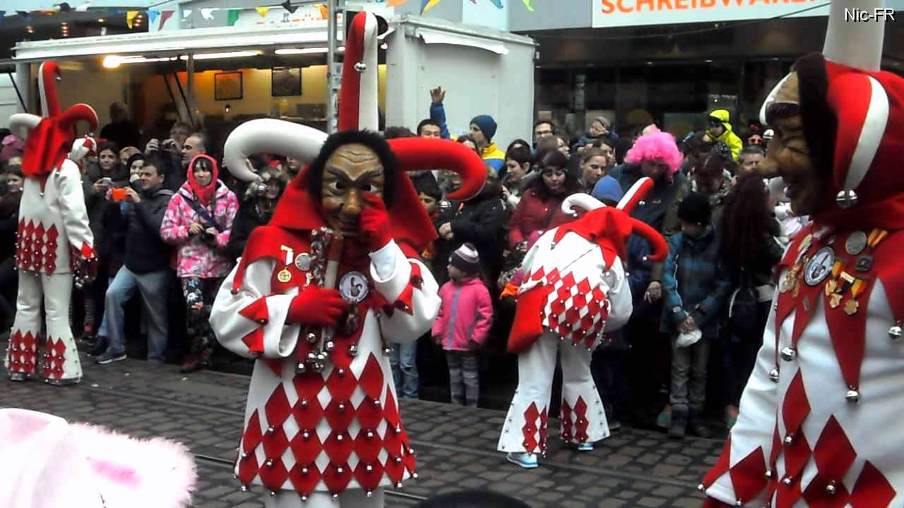 Freiburg 2016 Große Straßenfasnet und Rosenmontagsumzug