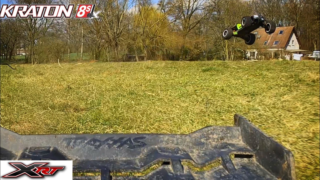 Traxxas XRT 8S vs. Arrma Kraton 8S Powered by Hobbywing