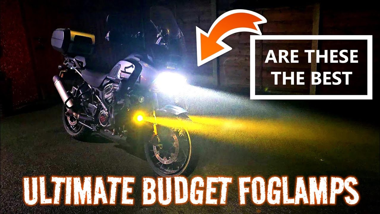 НАСКОЛЬКО ХОРОШИ ЭТИ ПРОТИВОТУМАННЫЕ ФАРЫ ДЛЯ МОТОЦИКЛОВ 🔥 СЕРИЯ COLIGHT MF.. УСТАНОВЛЕНО И ПРОТЕ...