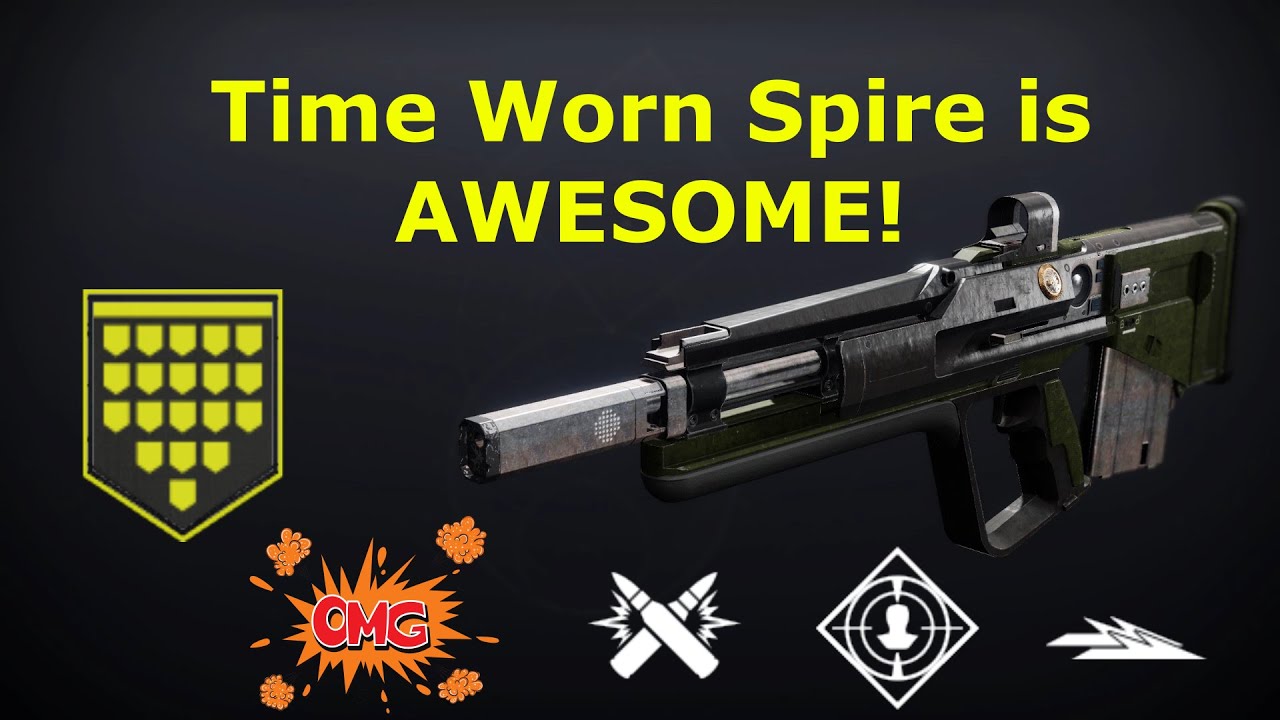 D2 best pulse rifle? Time worn spire is STILL AMAZING in PvP!
