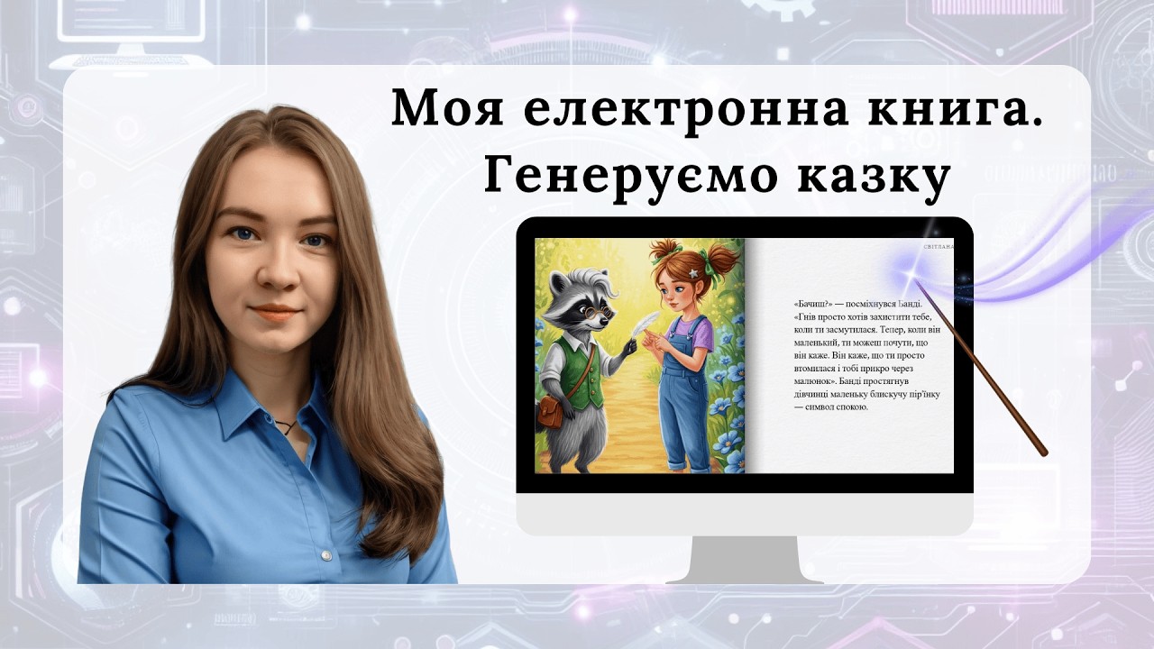 Як створити казку за допомогою ШІ та електронну книгу в Canva?