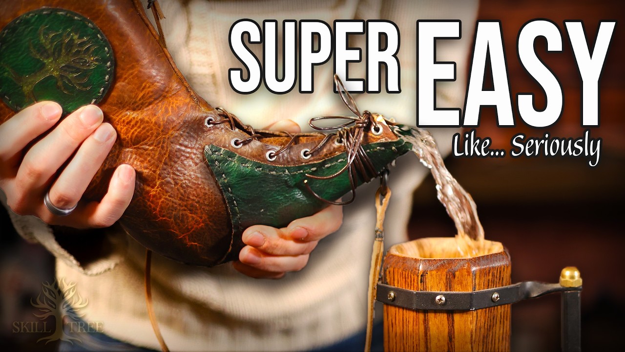 How to Make a SUPER Easy Waterskin