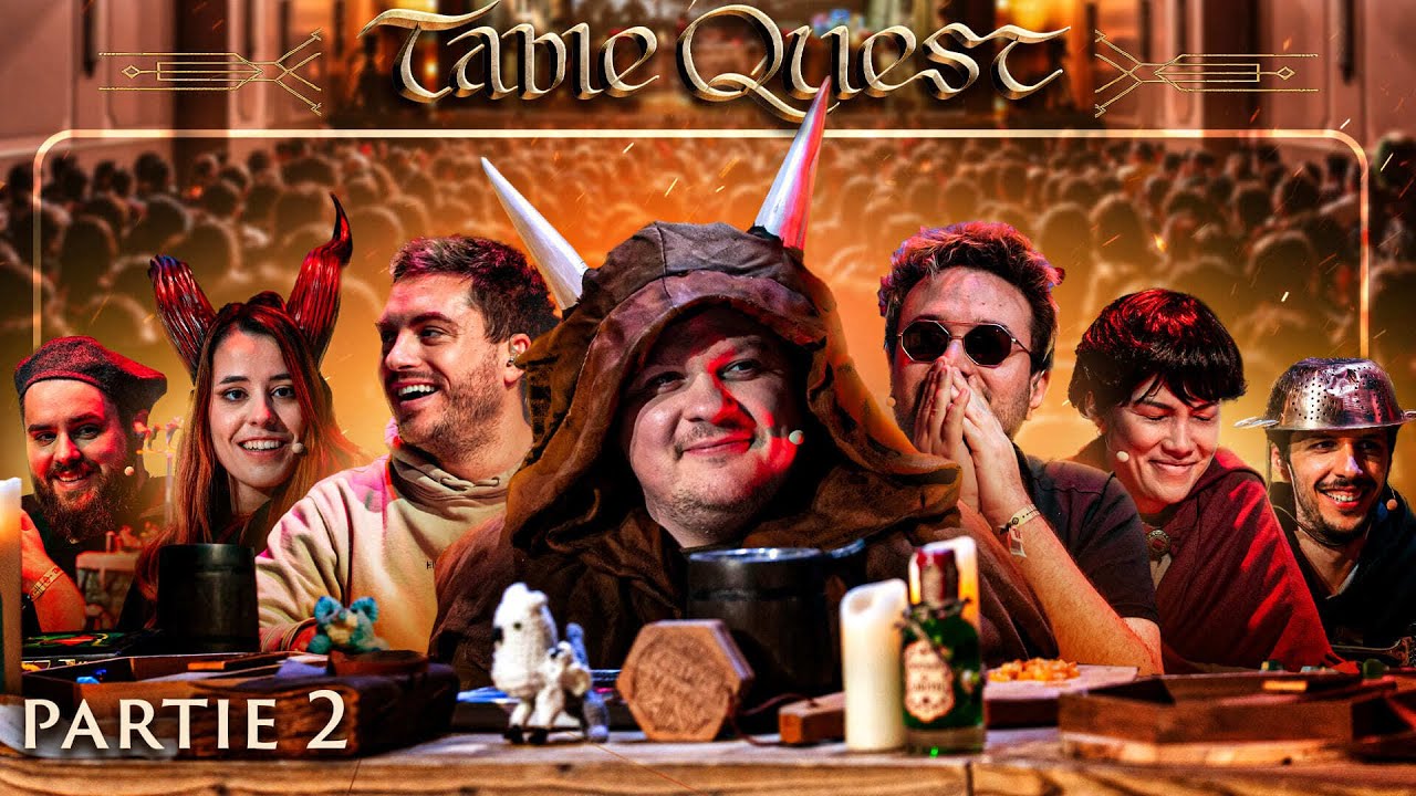 CENDRECLAIR ► TABLEQUEST S4E7 (Partie finale)