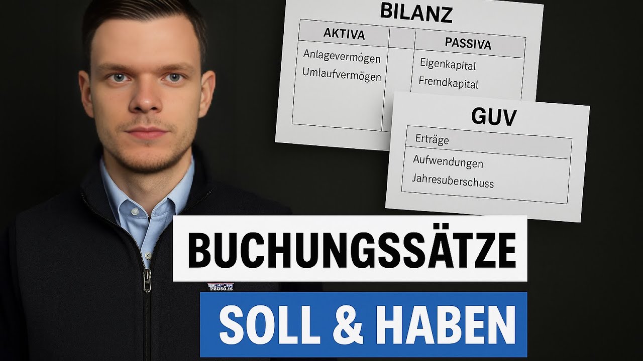 Alles, was Du über Buchungssätze wissen musst! Rechnungswesen Basics