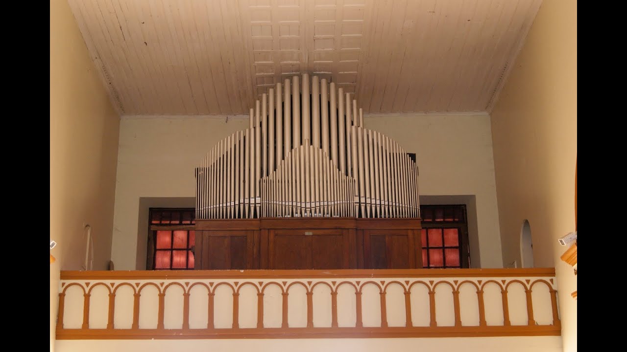 Música AVE MARIA de Bach / Gounod tocada em um raríssimo ORGÃO TUBULAR !