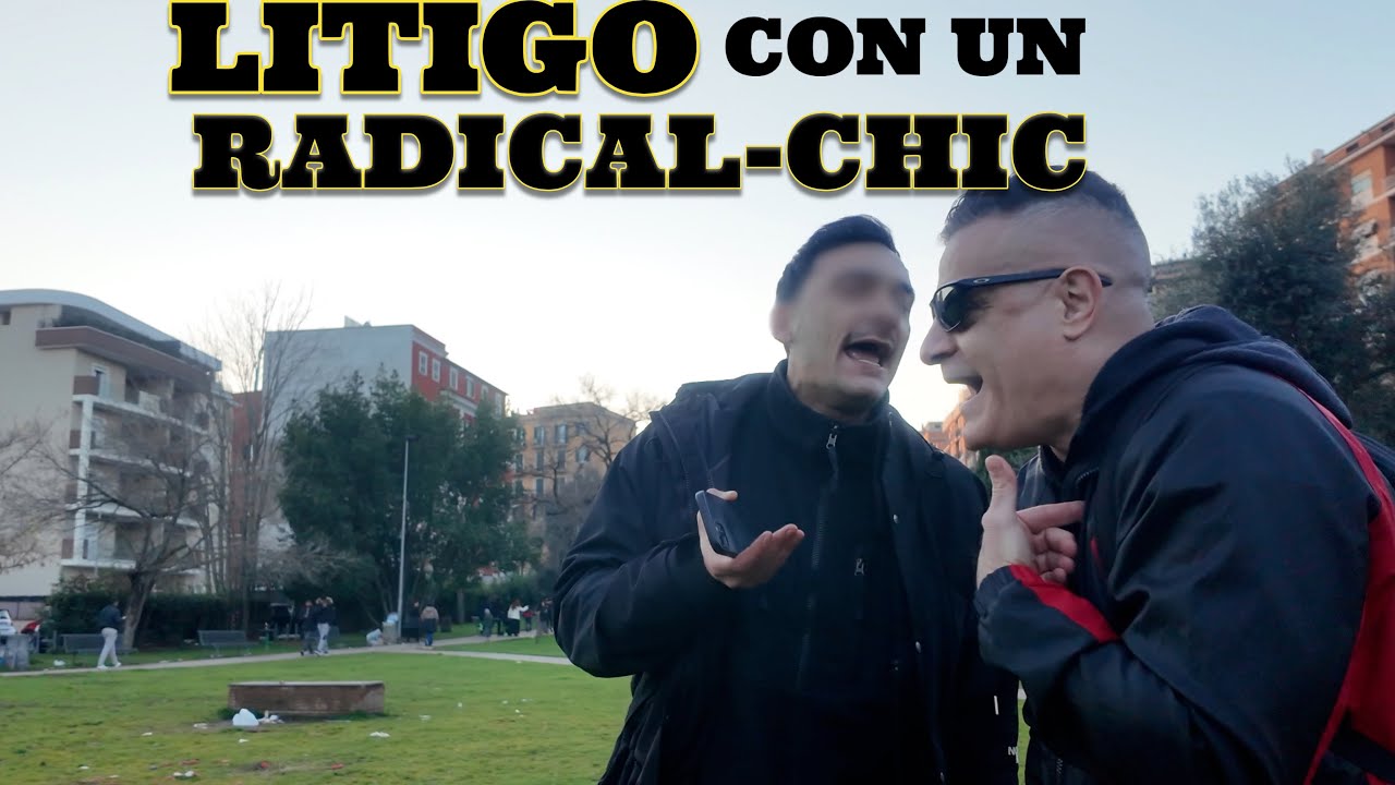 Litigo con un Radical Chic che non voleva che documentassi il degrado del quartiere