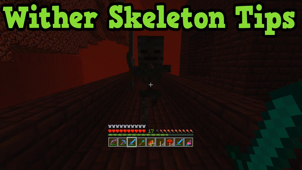 Minecraft Xbox 360 + PS3: Find Wither Skeletons & Get MORE Wither Skulls