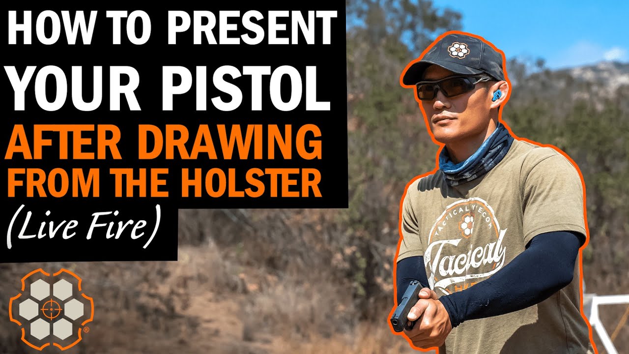 How to Present Your Pistol After Drawing from the Holster (Live Fire)