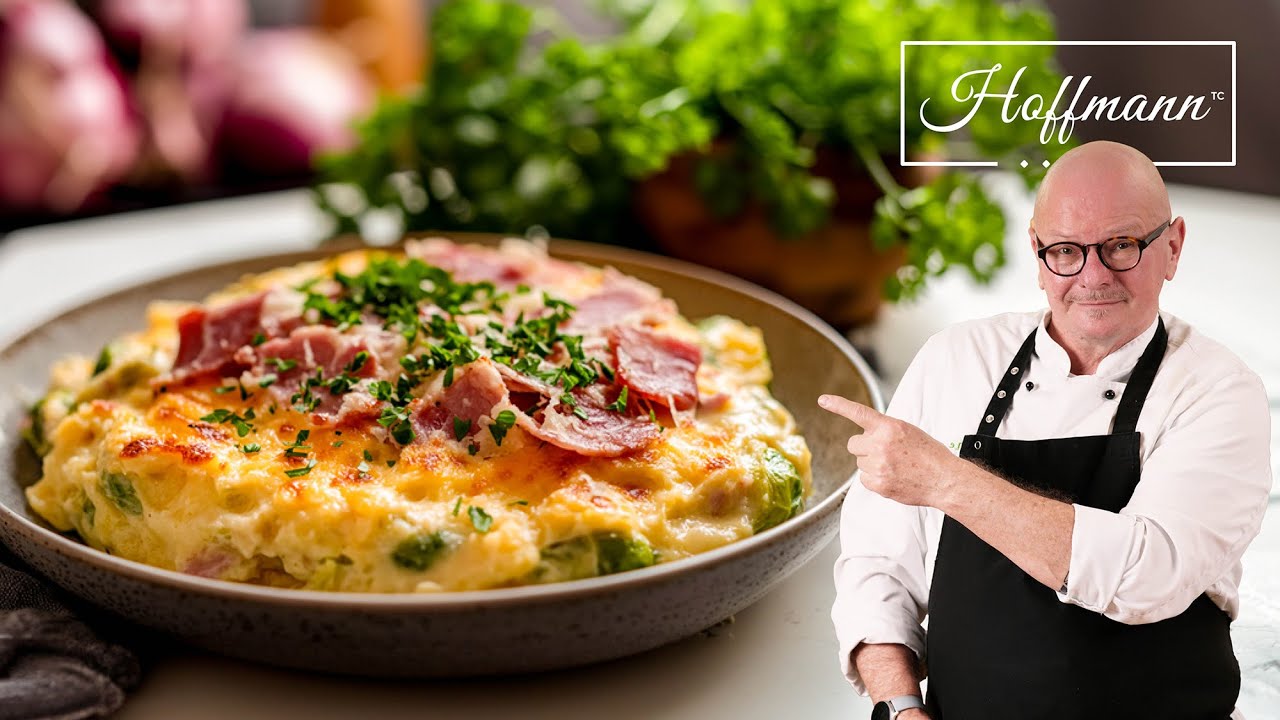 Kartoffel-Rosenkohl-Auflauf: Das perfekte Herbstgericht I einfaches & schnelles Rezept @CALLEkocht - Omas Rezepte