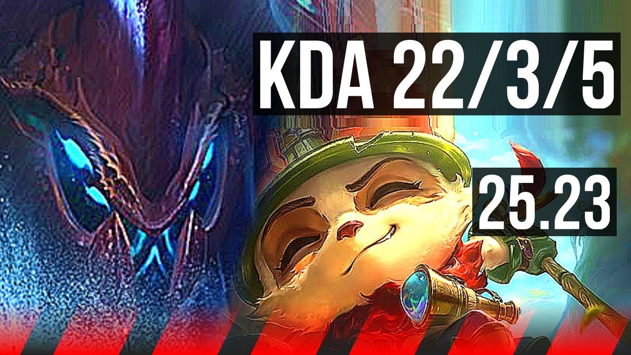 URGOT vs TEEMO (TOP) | 22/3/5 | KR Master | 25.23