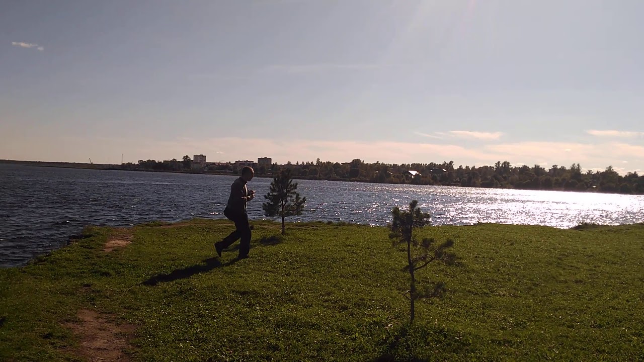 Oreshek Fortress and Lake Ladoga. Shlisselburg, Russia