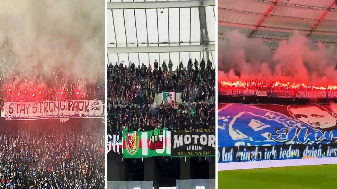 PONAD 1600 FANATYKÓW ŚLĄSKA W CHORZOWIE! Oprawa kibiców Ruchu.  Ku pamięci fanów PAOK-u | 08.02.2026